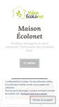 Mobile Screenshot of maisonecolonet.com